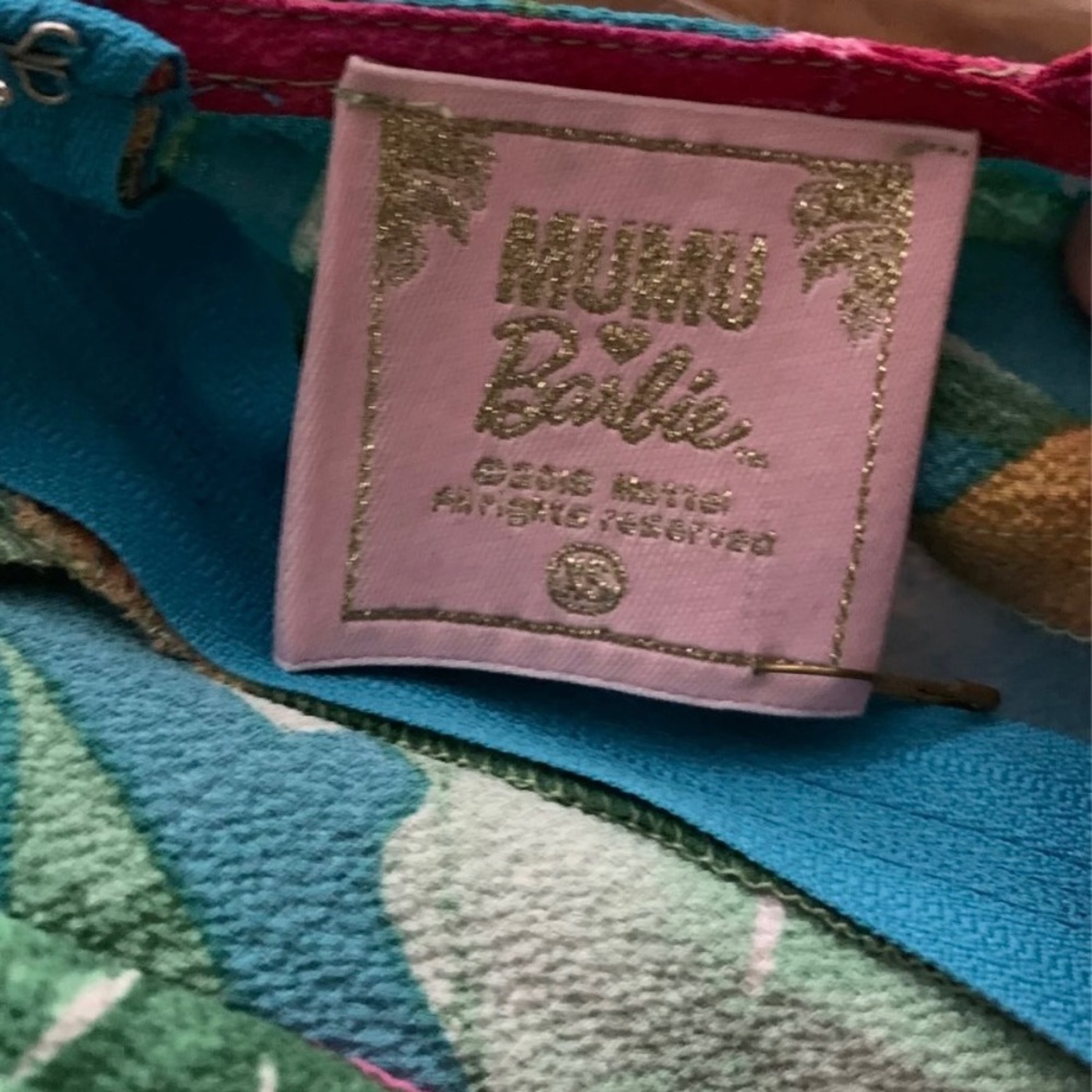 NEW Show Me Your MuMu Barbie Tropical Maxi Dress - Picture 2 of 3